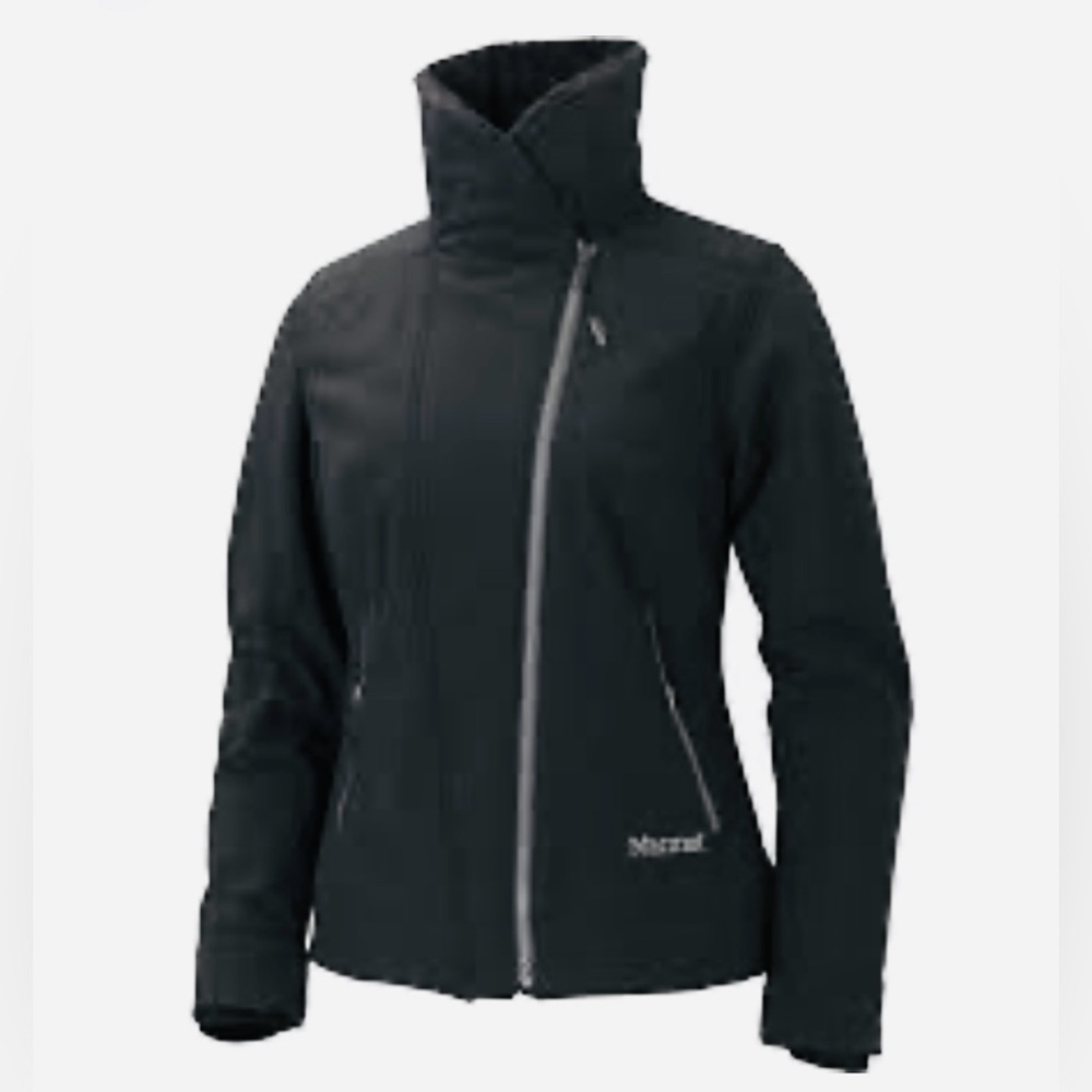 Marmot Christy Softshell Black Jacket sz M